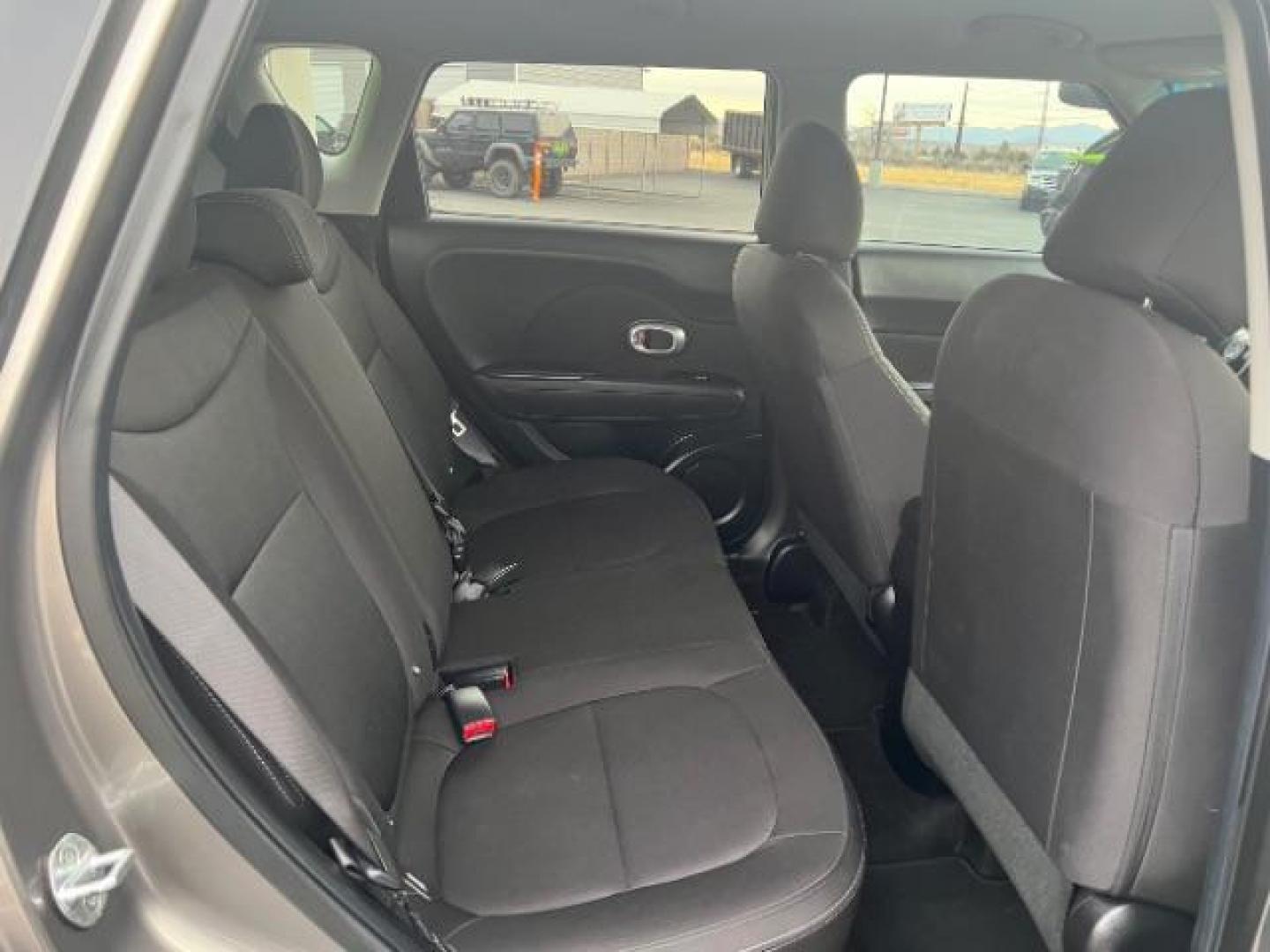 2018 Gray /Black Leather Interior Kia Soul Base 6M (KNDJN2A24J7) with an 1.6L L4 DOHC 16V engine, 6-Speed Automatic transmission, located at 940 North Main Street, Cedar City, UT, 84720, (435) 628-0023, 37.692936, -113.061897 - We specialize in helping ALL people get the best financing available. No matter your credit score, good, bad or none we can get you an amazing rate. Had a bankruptcy, divorce, or repossessions? We give you the green light to get your credit back on the road. Low down and affordable payments that fit - Photo#26