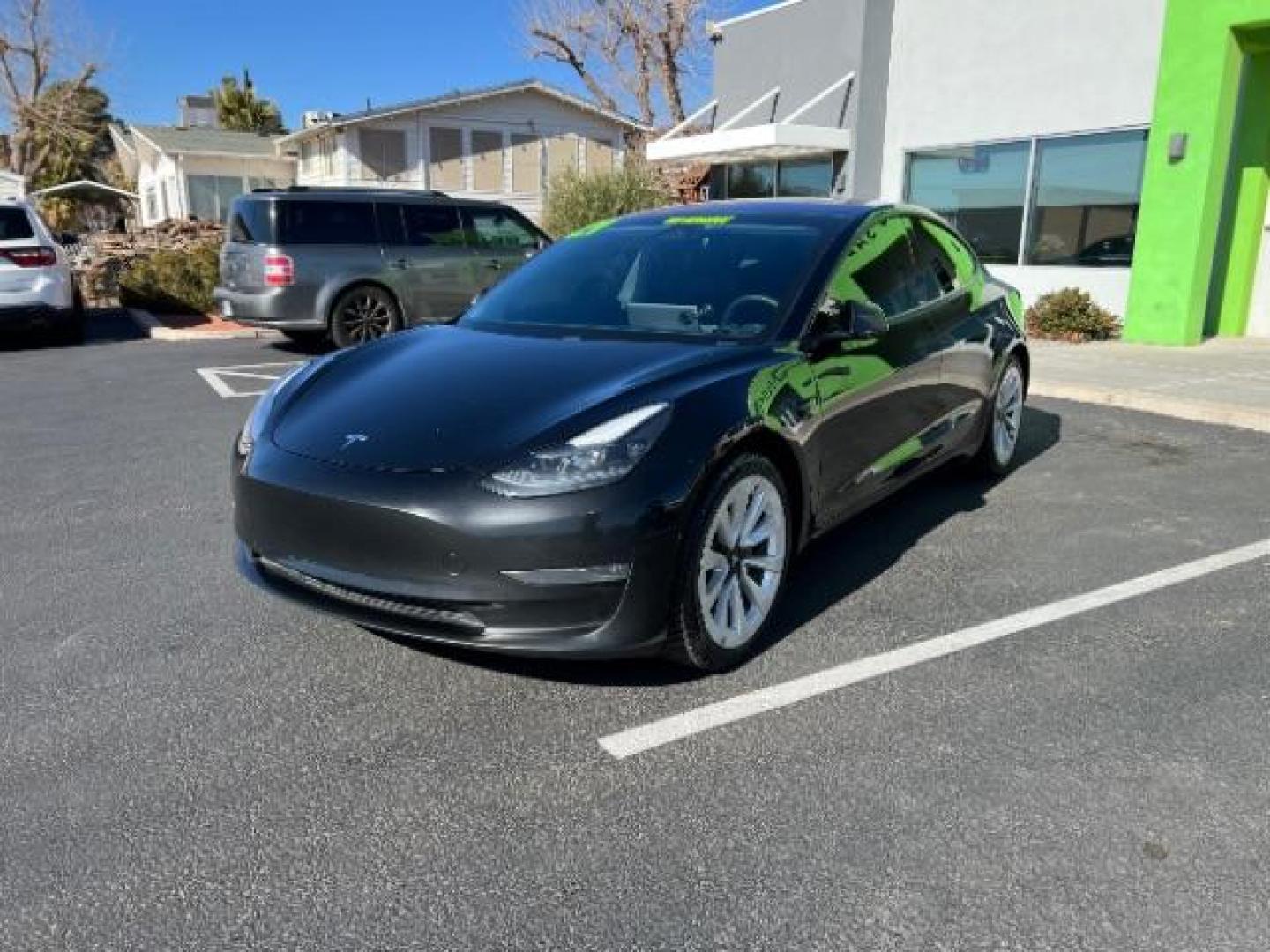 2021 Solid Black /Black Tesla Model 3 Long Range Dual Motor All-Wheel Drive (5YJ3E1EB1MF) , located at 1865 East Red Hills Pkwy, St. George, 84770, (435) 628-0023, 37.120850, -113.543640 - ****Price includes $4k IRS EV REBATE**** We are setup with IRS to file the rebate directly and take credit off the price of car. Check with IRS EV website to be sure you qualify. Trump has threatened to end rebate so ACT FAST! 2021 Tesla Model 3 Long Range AWD with 91,847 miles. Powered by a dual- - Photo#2